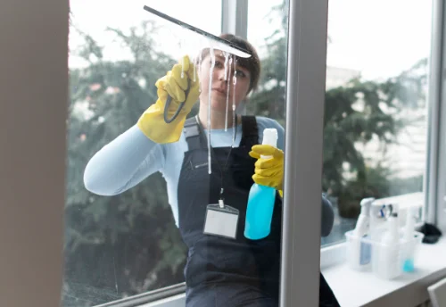 Nettoyage de vitres intérieures et extérieures à Duerne